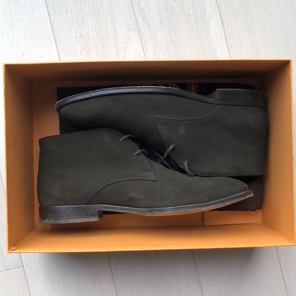 Tods suede dress ankle boot - Picture 3 of 6